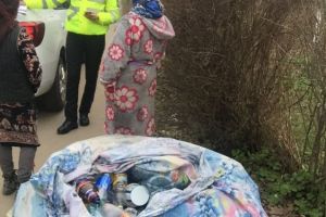 Campanie de ecologizare la Constanta. Tone de gunoaie si deseuri adunate in cadrul campaniei organizate de Politia Locala (galerie foto) 