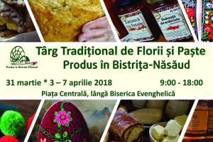 Târg tradiţional de Florii şi Paşte lângă Biserica Evanghelică