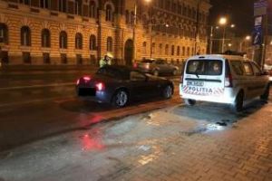 Razie la ”piloţii” de pe Dorobanţilor. Oamenii legii au vânat şoferii care fac liniuţe FOTO