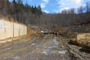 S-a reluat circulaţia pe DN 76