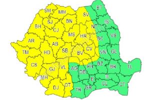 METEO: Week-end rece şi ploios în zona montană. S-a emis Cod Galben