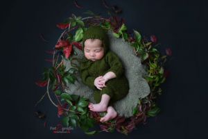 Face cele mai frumoase fotografii bebeluşilor – Pozele tinerei din Sibiu par desprinse din basme