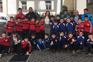 FOTO Vizită surpriză la sediul Consiliului Judeţean Sibiu