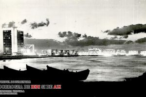 La Mamaia, pe-nserat, cand se auzea linistea, in 1964 