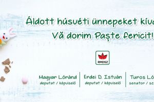 Parlamentarii UDMR că urează Paşte Fericit!