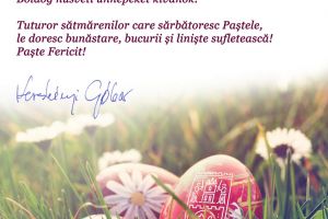 Mesajul primarului Kereskenyi Gabor cu ocazia Paştelui Catolic