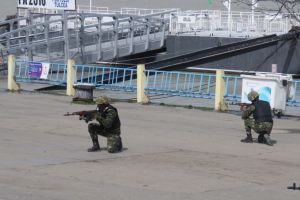 Ziua Infanteriei Marine, sarbatorita la Tulcea printr-un exercitiu demonstrativ (galerie foto)