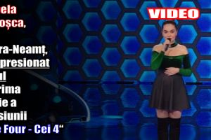 Isabela Chitoşca, din Piatra-Neamţ, a impresionat juriul în prima ediţie a emisiunii „The Four – Cei 4“