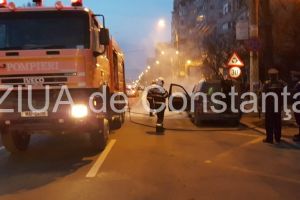 Aproape zece masini avariate in trei incendii, in Bucuresti. Focul a fost pus intentionat?