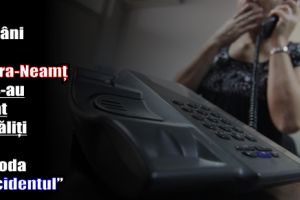 Trei bătrâni din Piatra-Neamţ nu s-au lăsat păcăliţi prin metoda „Accidentul”