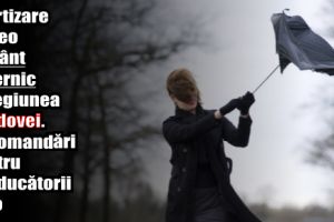 Avertizare meteo de vânt puternic în regiunea Moldovei. Recomandări pentru conducătorii auto