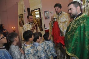 Sărbătoarea Floriilor, la Biserica „Intrarea Domnului în Ierusalim” din Bacău