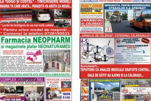 Jurnalul de Călăraşi nr. 3096 din 2 aprilie 2018