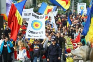 UNIREA Republicii Moldova cu ROMÂNIA, testată la CHIŞINĂU