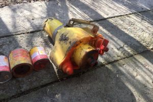 Judetul Constanta: Atentie! Munitii ramase neexplodate, descoperite in Cobadin (galerie foto) 