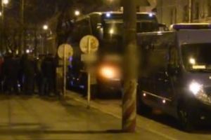 Cluj: Colet SUSPECT într-un autocar ce venea din Spania. Mascaţii au intervenit pe Dorobanţilor