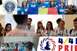 „4/4 Pentru Prieteni” din partea Bibliotecii Judeţene Mureş şi American Corner Târgu-Mureş