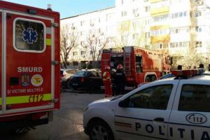 Incendiu la un supermarket din Alexandria