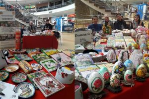 FOTO: Expoziţie de obiecte hand-made cu tematică pascală realizate de persoanele cu handicap din Alba Iulia