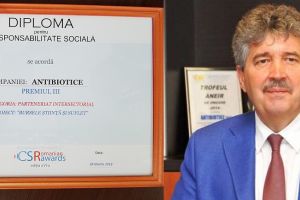 Antibiotice premiată la Gala Romanian CSR Awards