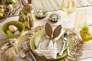 Cum să ai o masă frumoasă de Paşte