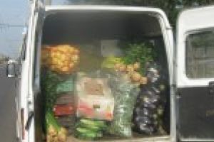 Un brailean a fost prins in timp ce transporta legume fara a detine documente de provenienta si transport