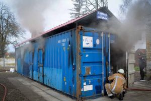 Centrul de antrenament şi pregătire din Făgăraş, al doilea poligon din ţară cu container Caisson (Foto)
