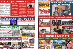 Jurnalul de Călăraşi nr. 3097 din 3 aprilie 2018