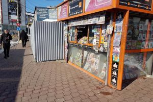 Invazia chioşcurilor, în Centrul Sucevei