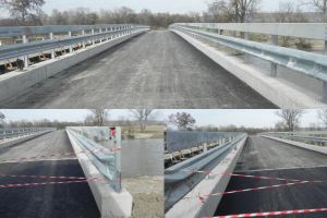 FOTO: S-au finalizat lucrările de construcţie a Podului de peste Mureş, între DN1 şi localitatea Rădeşti. Circulaţia va fi deschisă de Paşti