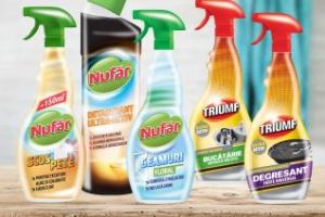 Farmec anunţă creşterea vânzărilor pentru brandurile Nufăr şi Triumf şi extinderea portofoliului de produse pentru curăţenia locuinţei (P)
