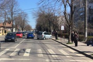 Accident rutier in Constanta pe Șoseaua Mangaliei. Doi copii au fost loviti pe marcajul pietonal (galerie foto)