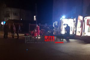 FOTO/VIDEO. Accident grav în Botiz. Bărbat lovit violent de o maşină. Ce spune Poliţia
