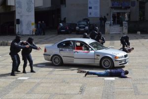 FOTO/VIDEO. Demonstraţii ale jandarmilor. Aşa intervin la scandaluri!