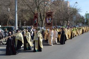 Catedrala Patriarhală din Bucureşti – Pelerinaj impresionant de Florii