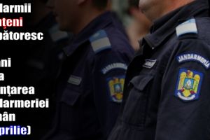 Jandarmii nemţeni sărbătoresc 168 de ani de la înfiinţarea Jandarmeriei Române