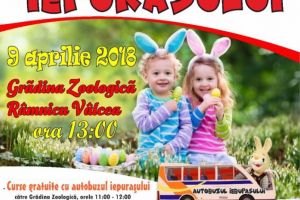 În a doua zi de Paşte, copiii din Ramnicu Valcea sunt aşteptaţi la Grădina Zoologică la ”Maratonul Iepuraşului”