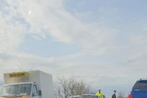 FOTO. Accident în lanţ în judeţul Satu Mare. Trei maşini avariate
