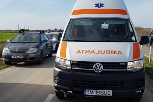 Trei adolescenti au ajuns la spital, dupa ce s-au rasturnat cu ATV-ul pe un camp de langa Giroc