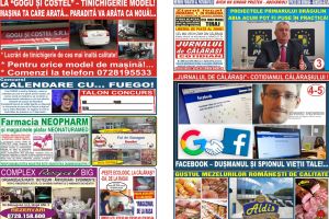 Jurnalul de Călăraşi nr. 3098 din 4 aprilie 2018