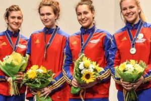 Argint la Mondiale pentru spadasinele junioare