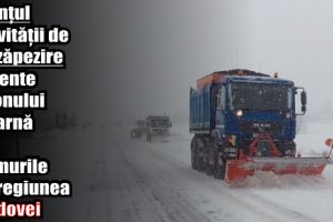 Bilanţul activităţii de deszăpezire aferente sezonului de iarnă pe drumurile din Moldova