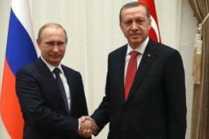 Presedintii Erdogan si Putin au lansat constructia primei centrale nucleare in Turcia