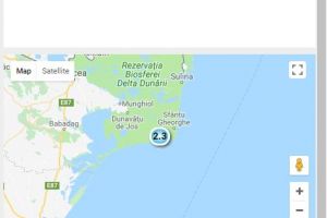 Doua cutremure la doar cateva minute distanta in Marea Neagra. Epicentrul, in apropierea litoralului romanesc