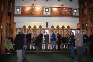 Saptamana Patimilor. In Joia Mare pomenim Spalarea picioarelor ucenicilor, Cina cea de taina, Rugaciunea din gradina Ghetsimani si Vinderea Domnului 