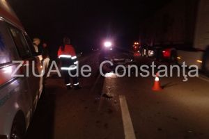 Imagini de la eveniment. Accident rutier grav la intrare in Valu lui Traian. Mai multe persoane sunt ranite