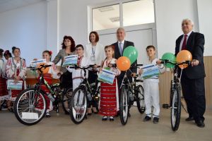 Preşedintele Consiliului Judeţean Dolj, Ion Prioteasa, a participat la festivitatea de premiere organizată în cadrul demersului „Bicicleta Verde Junior“