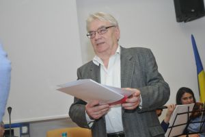 Scriitorul Viorel Savin a fost sărbătorit la împlinirea vârstei de 77 de ani