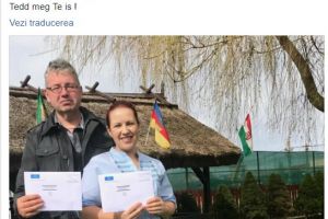 Preşedintele CJ, Pasztor Sandor, mândru că a votat prin corepondenţă pentru Parlamentul Ungariei