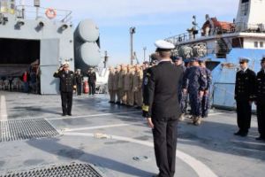 Sărbătoare pe fregata Mărăşeşti. 20 de ani de la prima participare la un exerciţiu NATO în Oceanul Atlantic